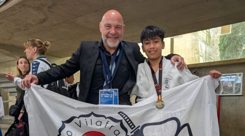 Iker Cabrera (Escola Judo Vilafranca-Vilanova), campió d’Espanya de Judo en categoria infantil