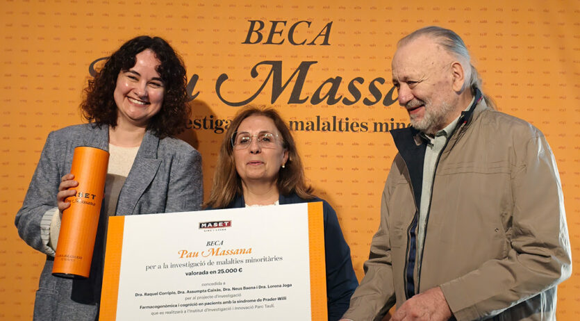Un projecte d’investigació sobre la síndrome de Prader-Willi rep la beca Pau Massana