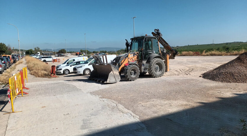 Vilafranca inicia obres per millorar els aparcaments de ferm permeable