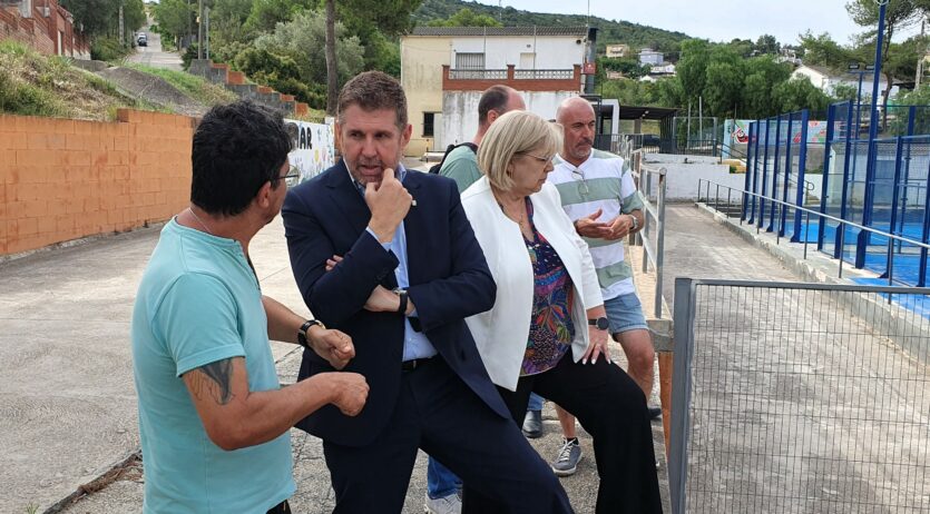 La Diputació referma el seu compromís amb la zona esportiva de Daltmar