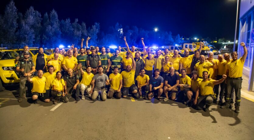 Els voluntaris de les ADF del Penedès i el Garraf desplaçats a Zamora tornen a casa