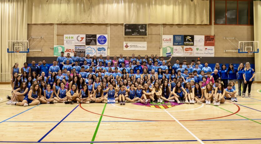 El Club Vòlei Monjos celebra la presentació oficial de la temporada 2025/2026 amb 16 equips