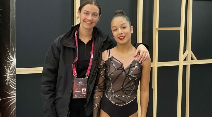 Ariadna Isaza participa en el Campionat d’Espanya Individual de Gimnàstica Rítmica