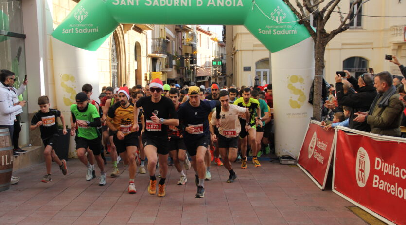 La Cursa de Nadal de Sant Sadurní d’Anoia bat el rècord històric amb 2.050 corredors