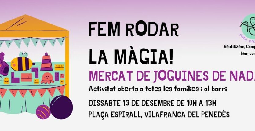 L’AFA de l’escola Mas i Perera organitza un Mercat de Joguines aquest dissabte