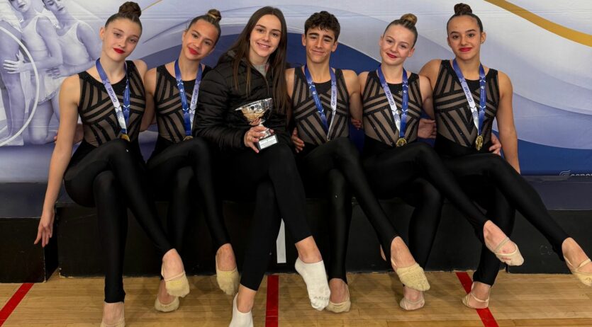 El Club Rítmica Olèrdola, Campió de Catalunya en la categoria Júnior nivell 5-6