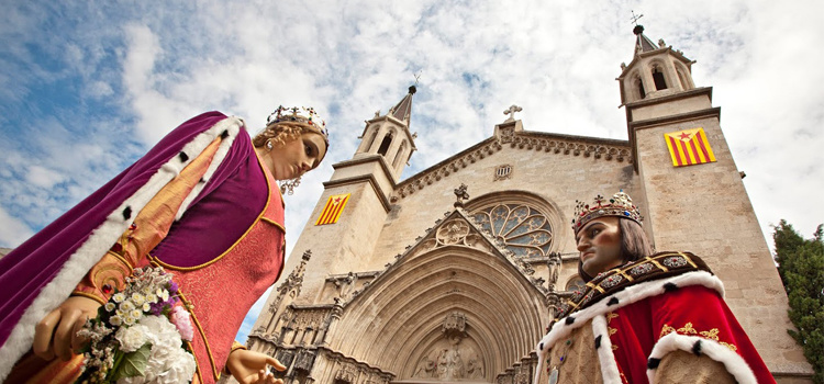 Els Gegants de Vilafranca a l’exposició ‘Ara balla pel camí’, dels 425 anys dels Gegants del Pi