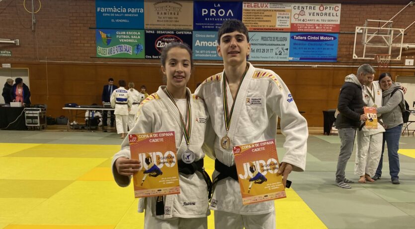 Dues medalles pel Judo Vilafranca-Vilanova a la Copa d’Espanya del Vendrell