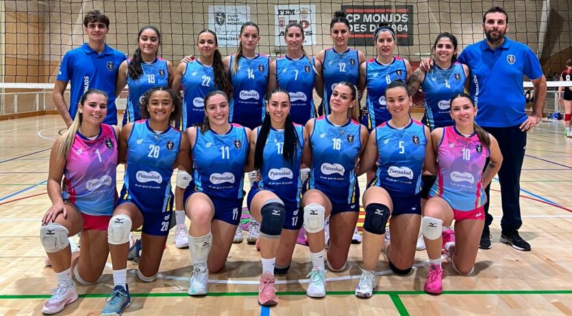 El sènior femení del Vòlei Monjos, classificat pel grup d’ascens, es manté a Primera Catalana