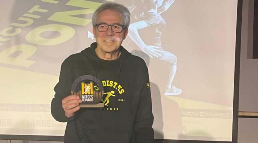Raimon Palau (Fondistes) s’imposa en la seva categoria al Circuit de mitges maratons de Ponent