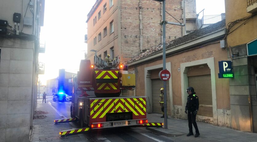 Primeres incidències per l’episodi de vent extrem