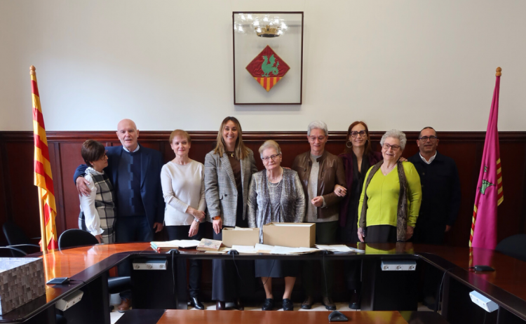 L’Ajuntament de Santa Margarida i els Monjos incorpora el Llegat Cal Ribera a l’Arxiu Municipal