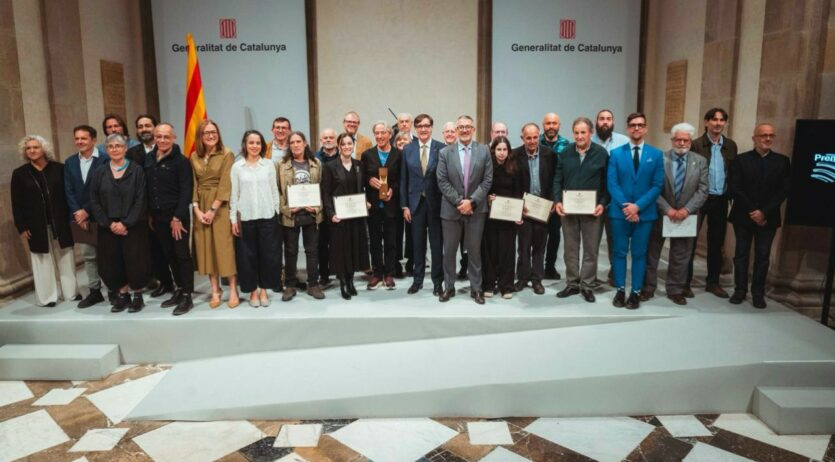 Salvador Alonso i Jaume Ramos reben el diploma de mestre artesà 2025