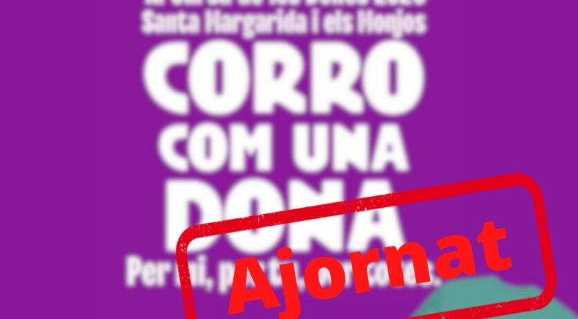 S’ajorna la Cursa de la Dona dels Monjos per la previsió de pluja
