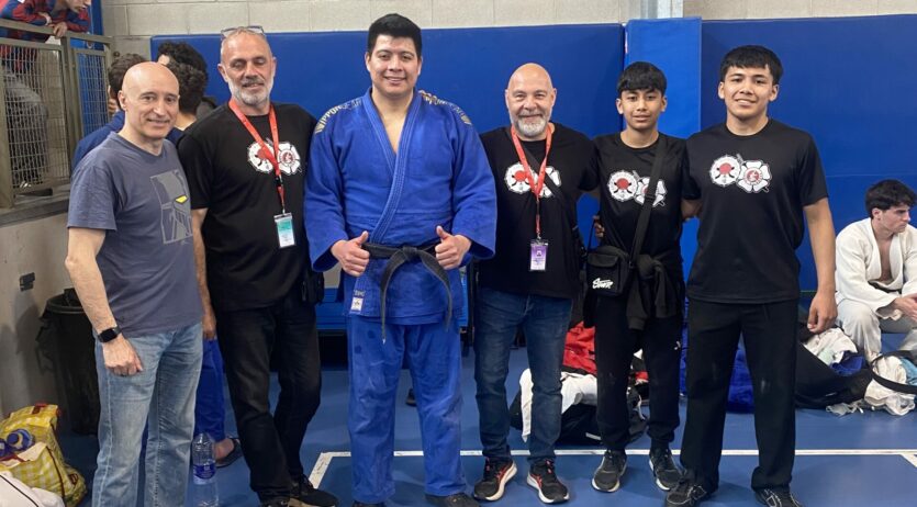 Emmanuel Salazar (Judo Vilafranca-Vilanova) es penja el bronze a la Copa Catalunya absoluta