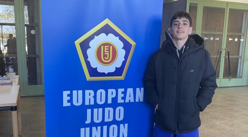 Victor Cabezas representa el Judo Vilafranca-Vilanova a la Copa d’Europa Cadet de Berlin