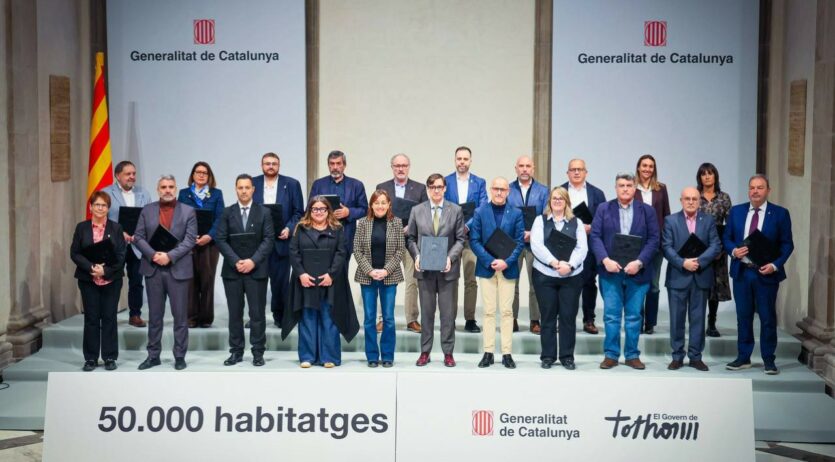 El govern construirà habitatges públics a Olèrdola i Santa Margarida i els Monjos