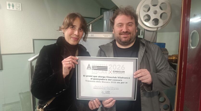 Alejandra Ruiz guanya la Travessa dels Oscar 2026 de Cineclub Vilafranca