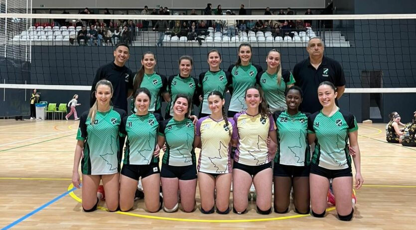 El Sènior Femení Verd del Vòlei Vilafranca, a un pas de fer història