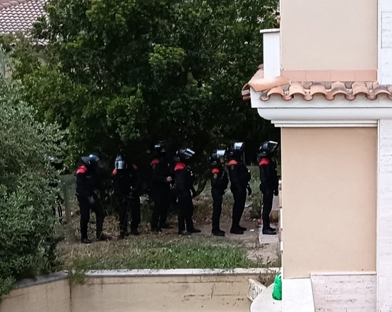 Desallotgen una ocupació il·legal a la zona de la Soleia, a Sant Quintí de Mediona