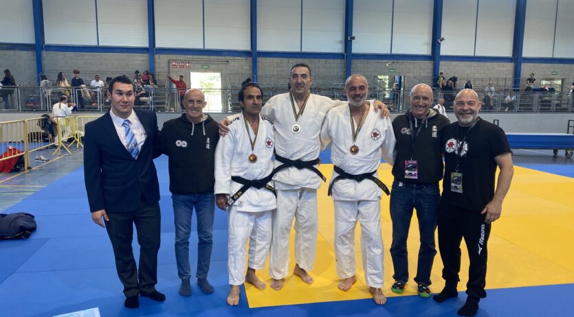 Dos bronzes pels veterans del Judo Vilafranca-Vilanova a la Copa d’Espanya