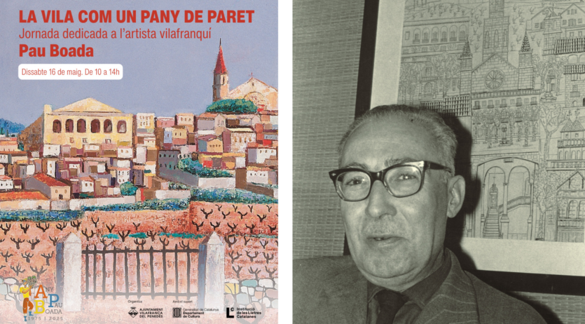 ‘La vila com un pany de paret’, jornada dedicada a Pau Boada al Paraules als Claustres