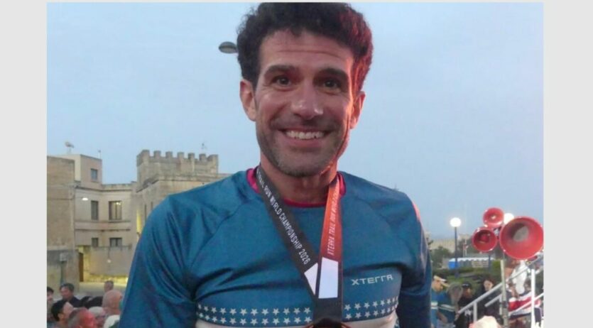 Joan Galimany, campió del món de trail running XTERRA (M40)