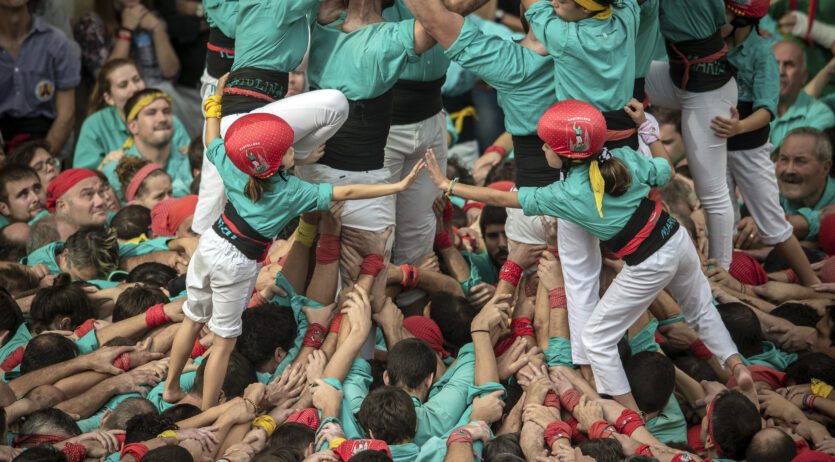 Els Castellers de Vilafranca actuaran aquest cap de setmana a la Vall d’Aran i a la Vall de Boí