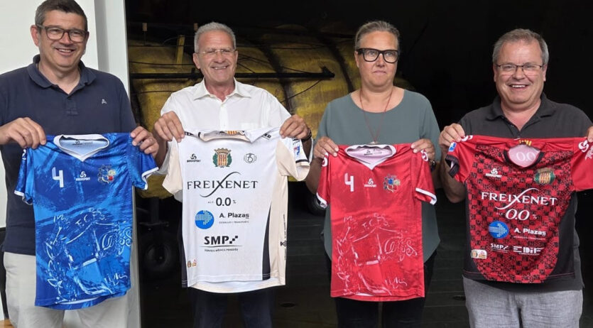 HF Sant Josep i CE Noia signen un conveni per reforçar el futur de l’hoquei patins a St Sadurní